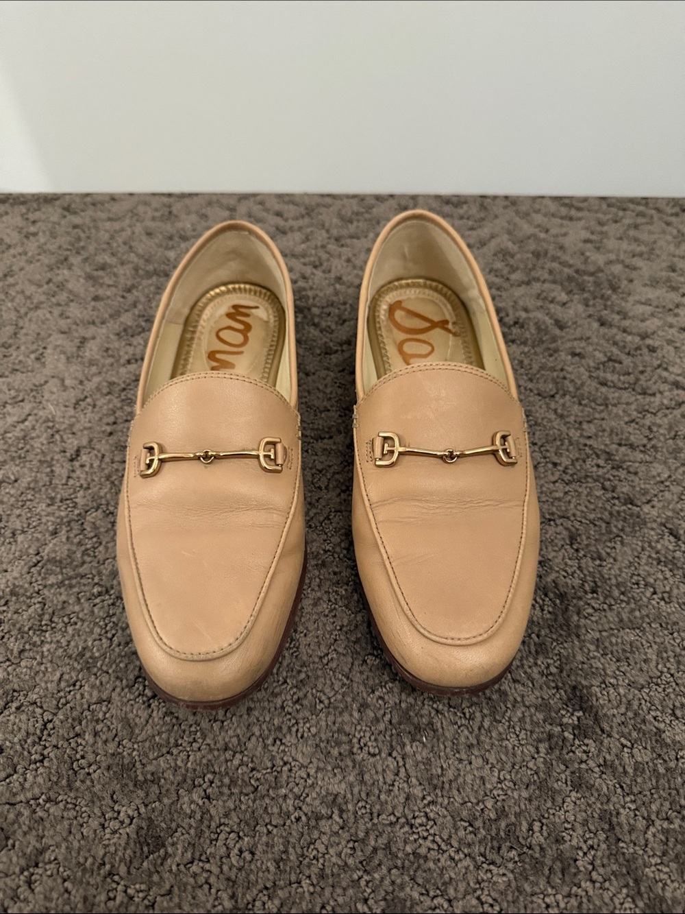 Women’s Sam Edelman  Tan Leather Loafers